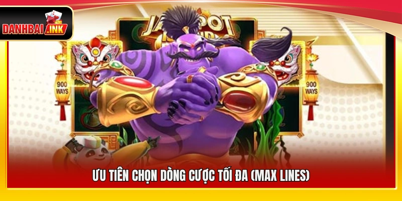 Nên chọn số dòng cược tối đa để tăng cơ hội trúng