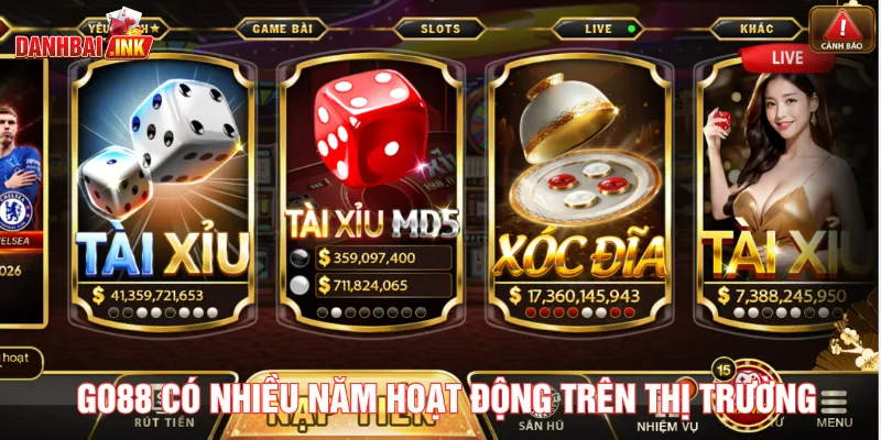 Sân chơi đánh bài Go88 tích hợp công nghệ cao